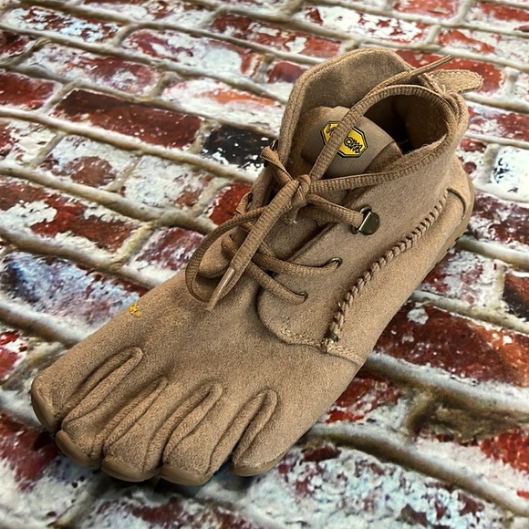 Vibram brown toe wool sneakers - Picture 2 of 10